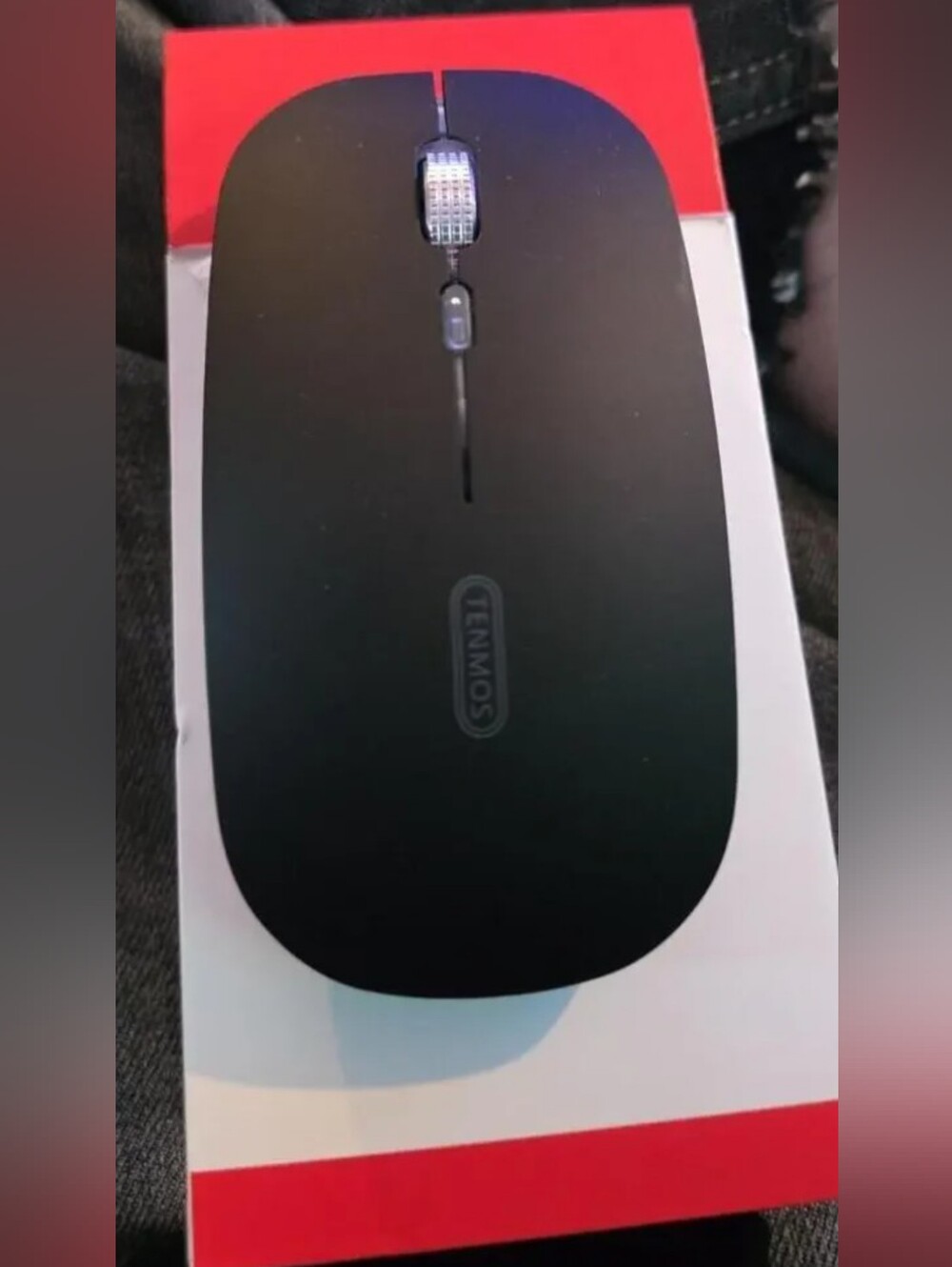 Tenmos White Wireless Mouse